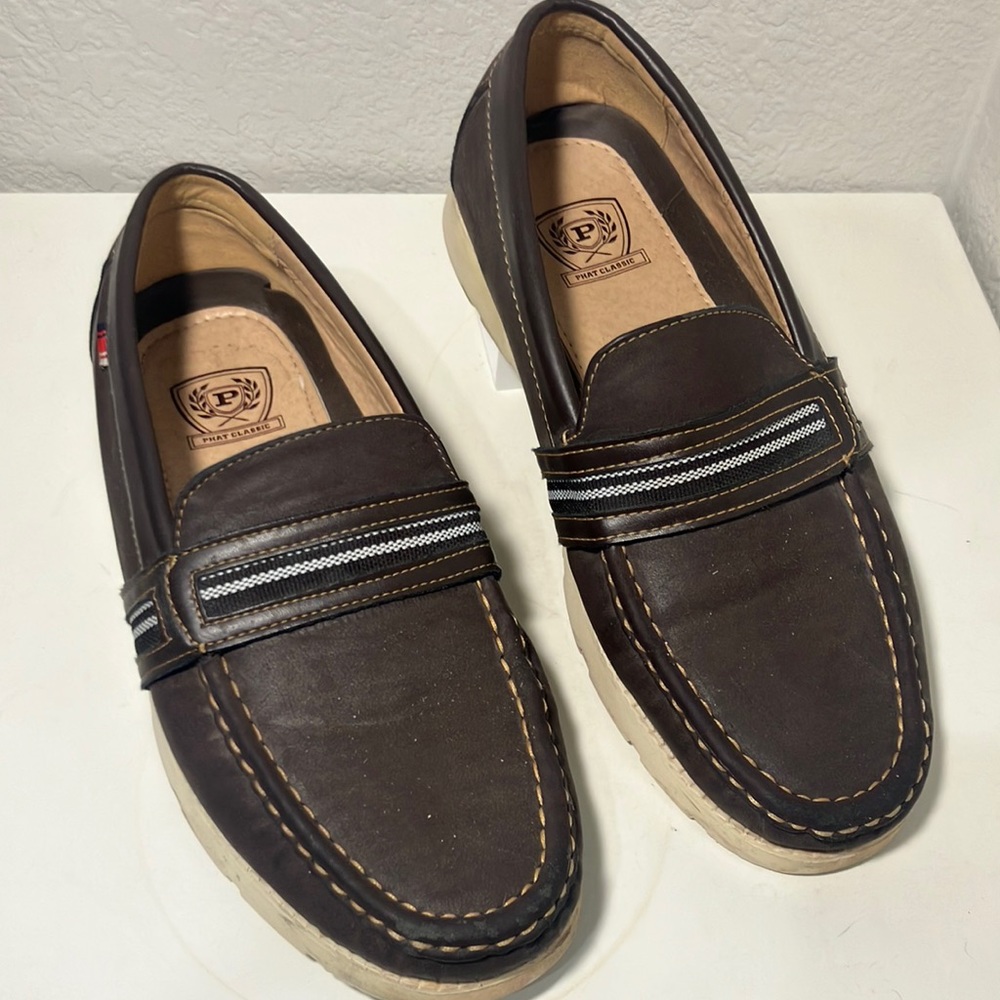 Phat Classic Brown Loafers Size Men’s 8.5